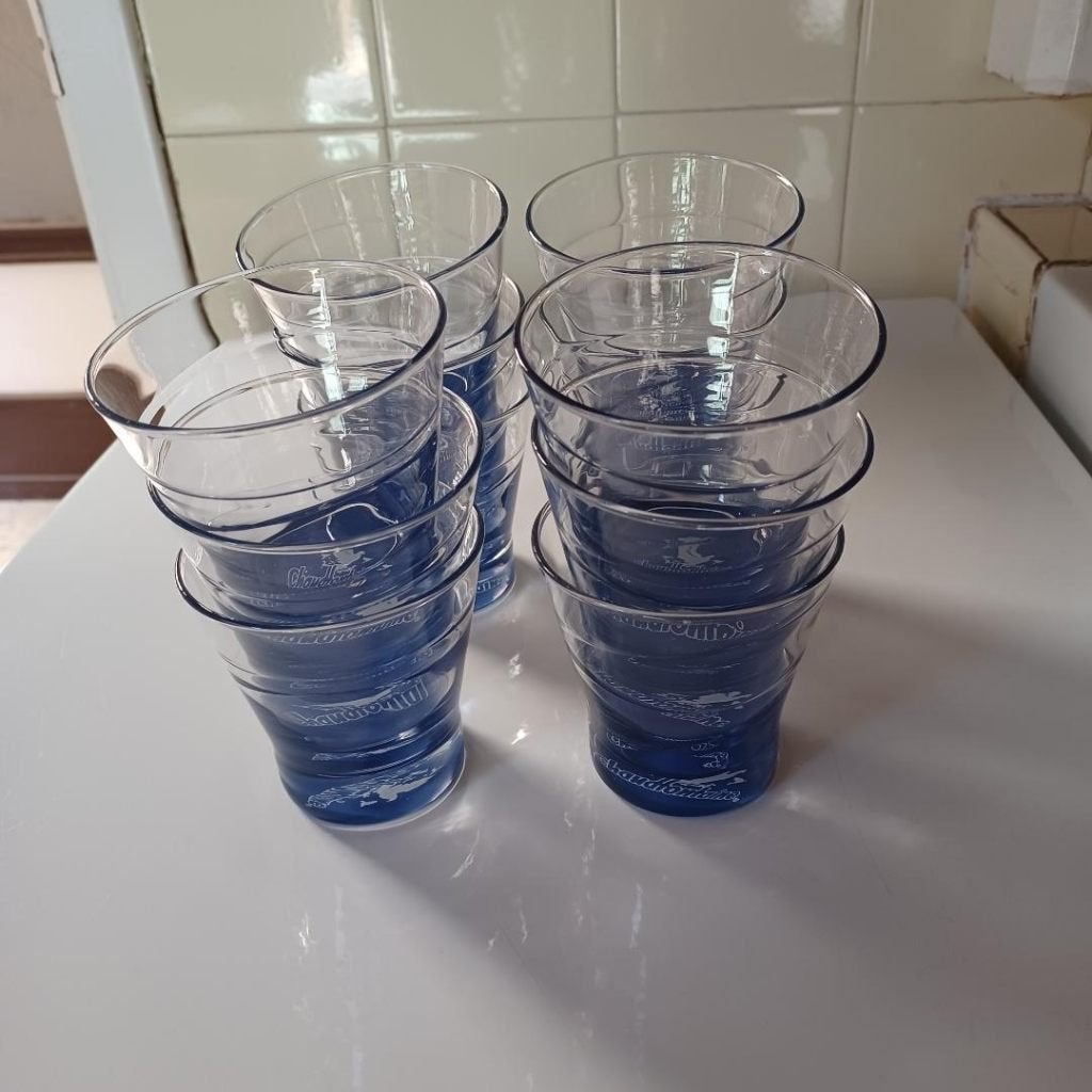 Waterglazen Chaudfontaine, Neuf, Verre ou Verres, Verre, Enlèvement