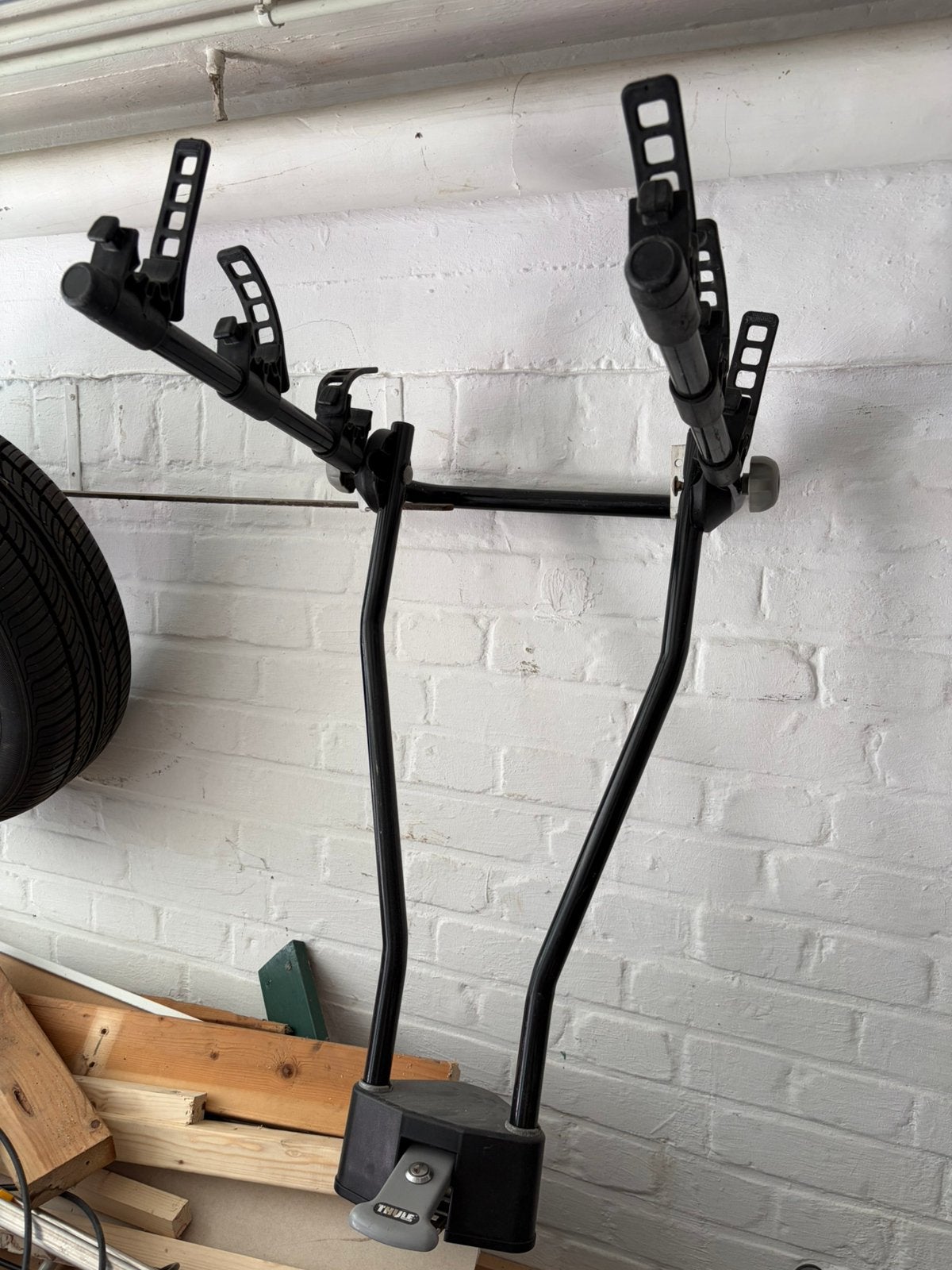 Porte velo THULE 3 velos, Ophalen, 3 fietsen of meer, Gebruikt, Trekhaakdrager