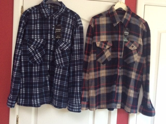 Te koop 2 flanelle hemden maat XL, Andere, Meerkleurig, Nieuw, Ophalen of Verzenden