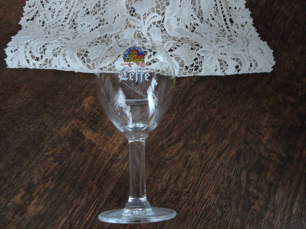 6 degustatie glaasjes Leffe, Ophalen of Verzenden, Nieuw, Glas of Glazen, Leffe