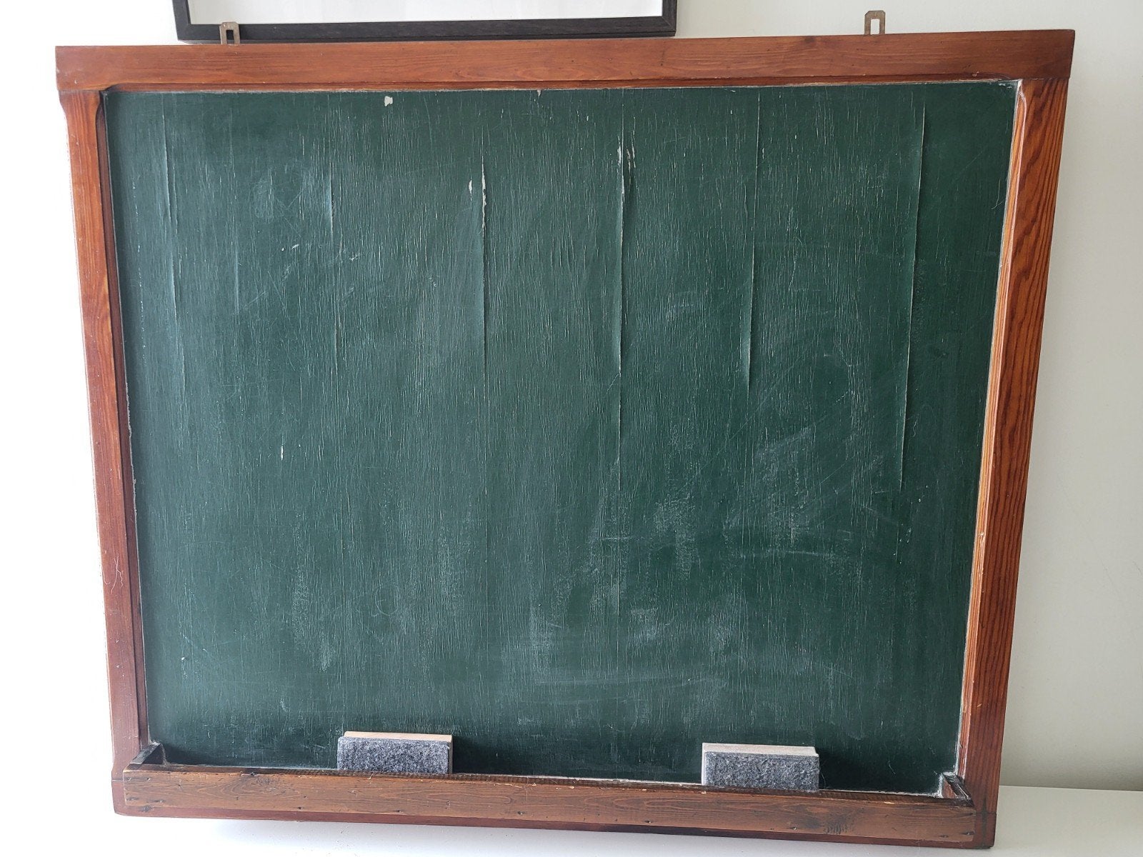 Vintage schoolbord - op te hangen, Diversen, Schoolborden, Gebruikt, Krijtbord, Ophalen