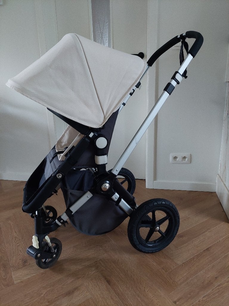 Bugaboo Cameleon kinderwagen, Enfants & Bébés, Poussettes & Combinaisons, Utilisé, Poussette, Bugaboo, Pneus, Avec nacelle, Tige de poussée réglable