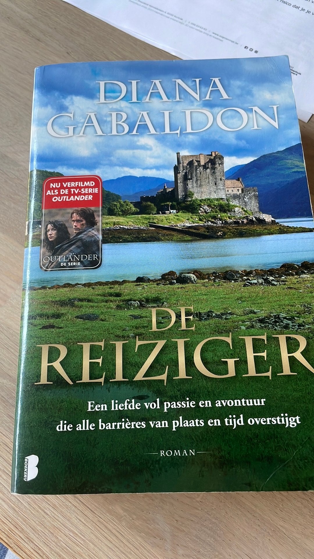 Diana Gabaldon - De reiziger, Ophalen, Diana Gabaldon