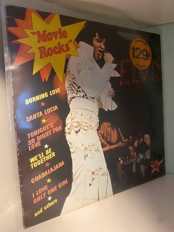 Elvis Presley – Movie Rocks - France 1975, LP, Gebruikt, Verzenden, Complilatie
