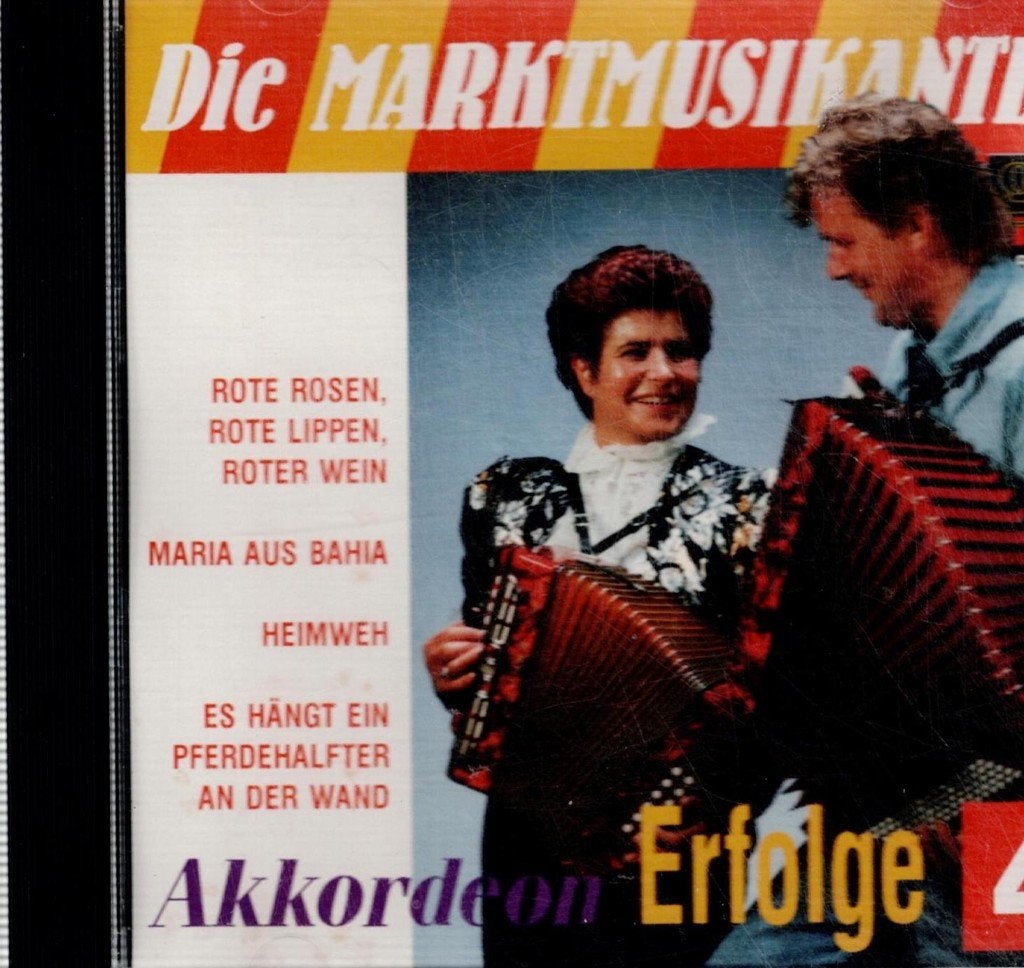 cd  /  Die Marktmusikanten – Akkordeon Erfolge 4, CD & DVD, CD | Autres CD, Enlèvement ou Envoi