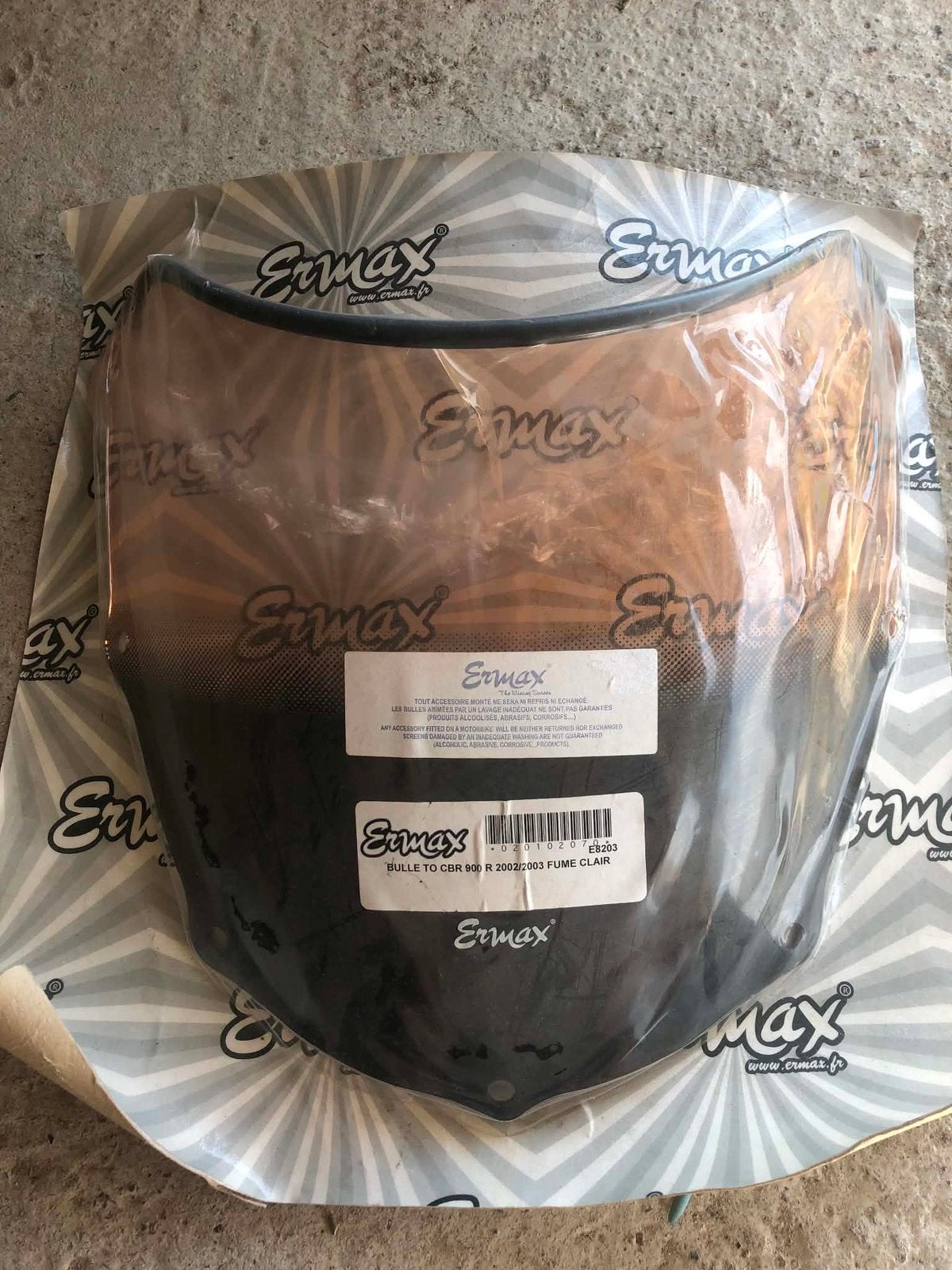 Bulles CBR 900 RR 2002–2003, Enlèvement ou Envoi