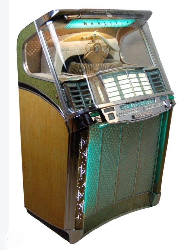 Wurlitzer 2100, Ophalen, Gebruikt, 1950 tot 1960, Wurlitzer