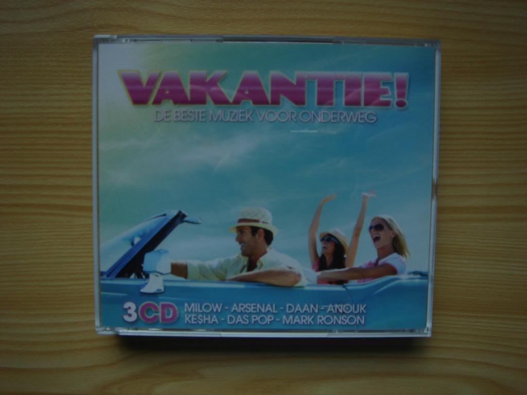 3 disc - CD Vakantie!, Ophalen of Verzenden, Zo goed als nieuw, Boxset