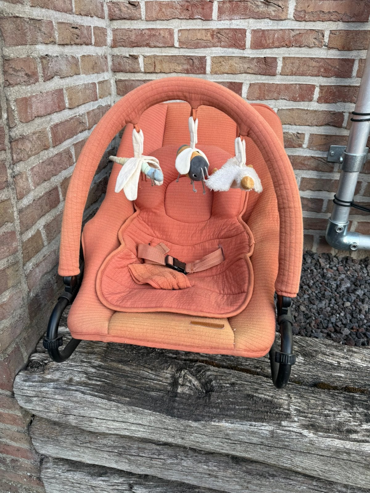 Wipper baby, Kinderen en Baby's, Wipstoeltjes, Gebruikt, Wipstoel, Met gordel(s) of riempje(s), Ophalen