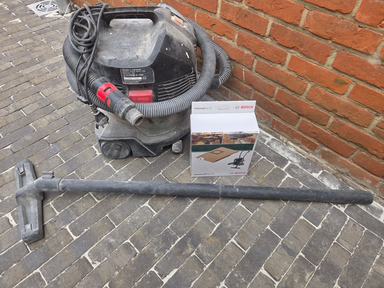 bouwstofzuiger Bosch, Doe-het-zelf en Bouw, Reinigingsmachines, Ophalen