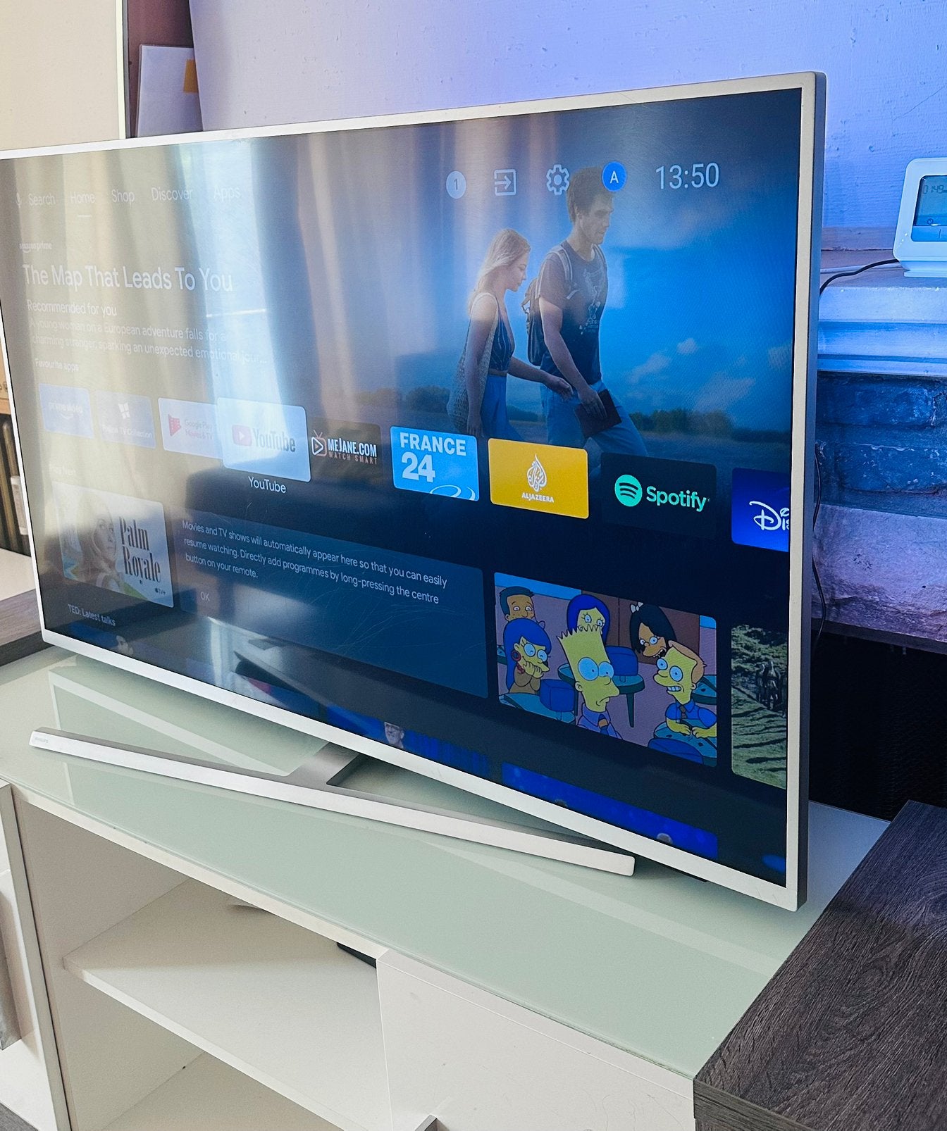 Téléviseur intelligent Philip, LED, Comme neuf, Enlèvement, 4k (UHD)