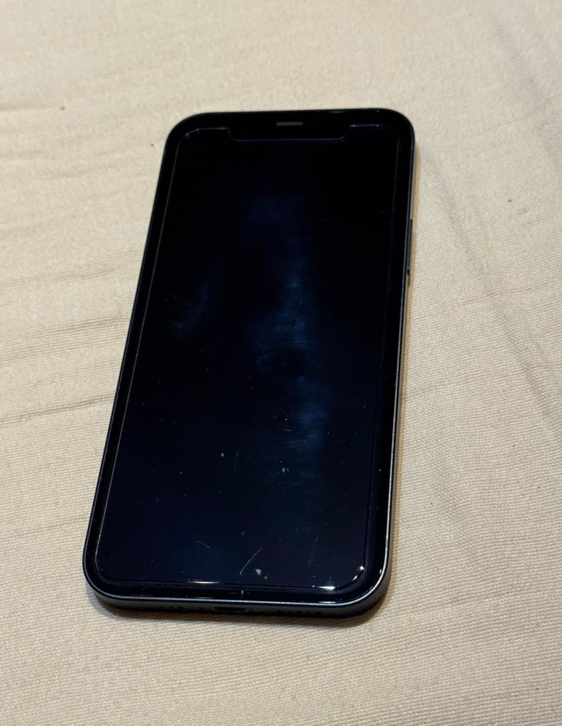 Apple iPhone 12 64GB Zwart, Utilisé, Sans abonnement, Noir, 87 %
