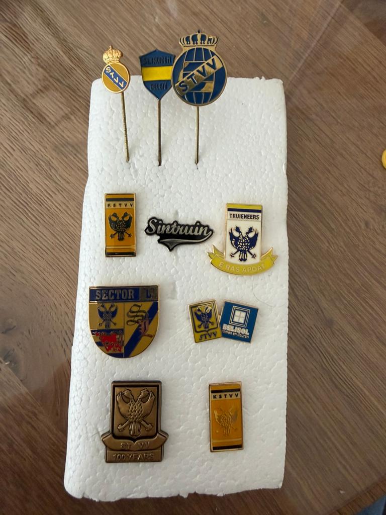 10 pins speldjes stvv sint-truiden, Enlèvement, Comme neuf