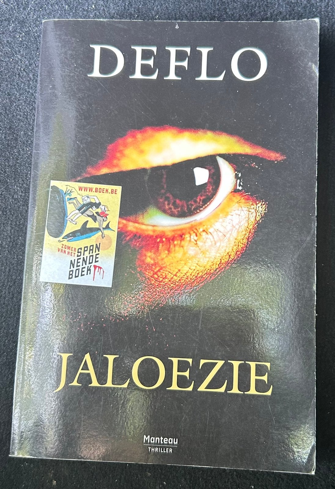 Boek Deflo - Jaloezie, Boeken, Ophalen, Zo goed als nieuw
