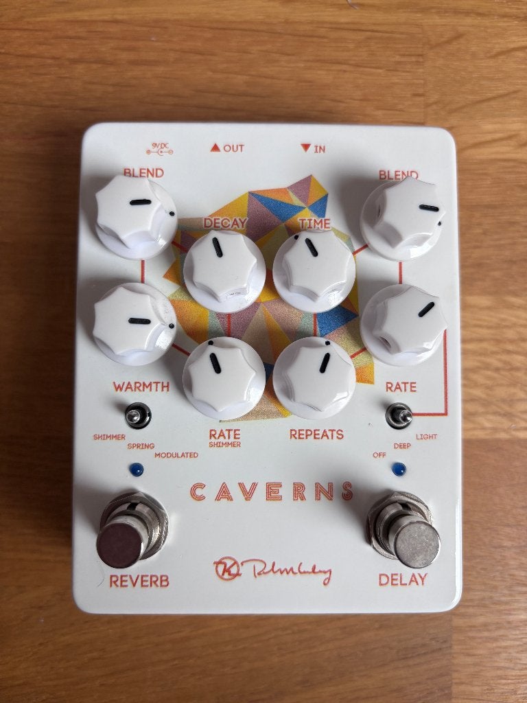 Keeley Caverns Delay Reverb V2 - Guitar & bass reverb/delay, Enlèvement ou Envoi, Comme neuf, Delay ou Écho