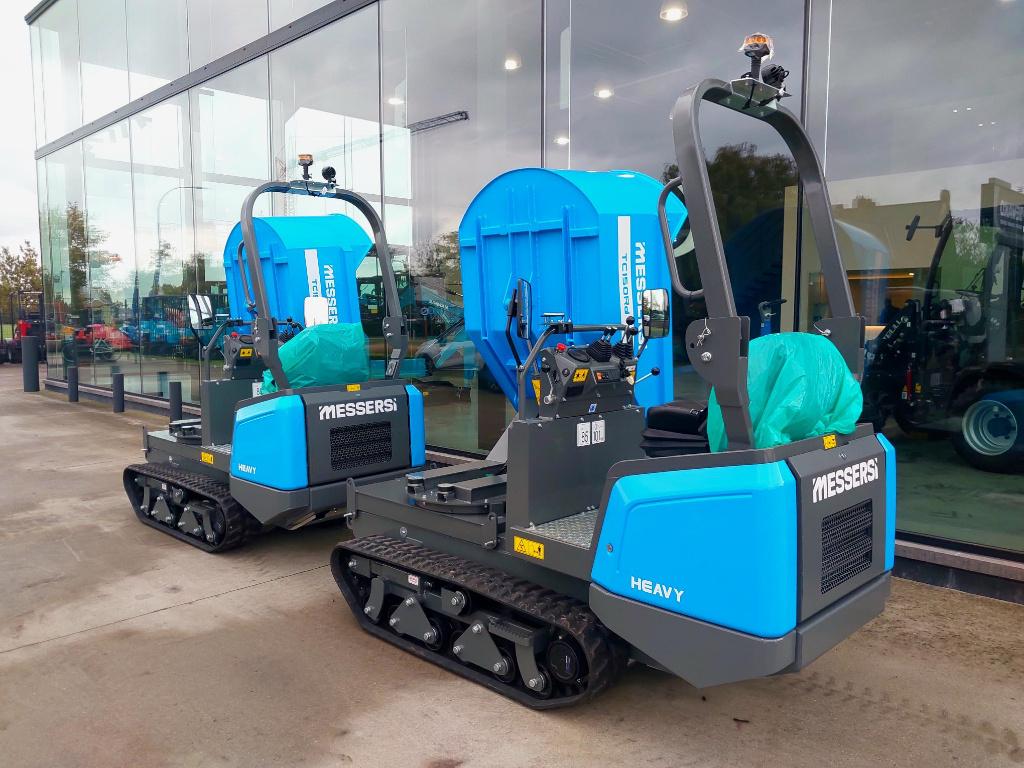 Nieuwe Messersi 1,5T rupsdumper (nieuw model) STOCKMACHINE, Zakelijke goederen, Machines en Bouw | Kranen en Graafmachines, Ophalen