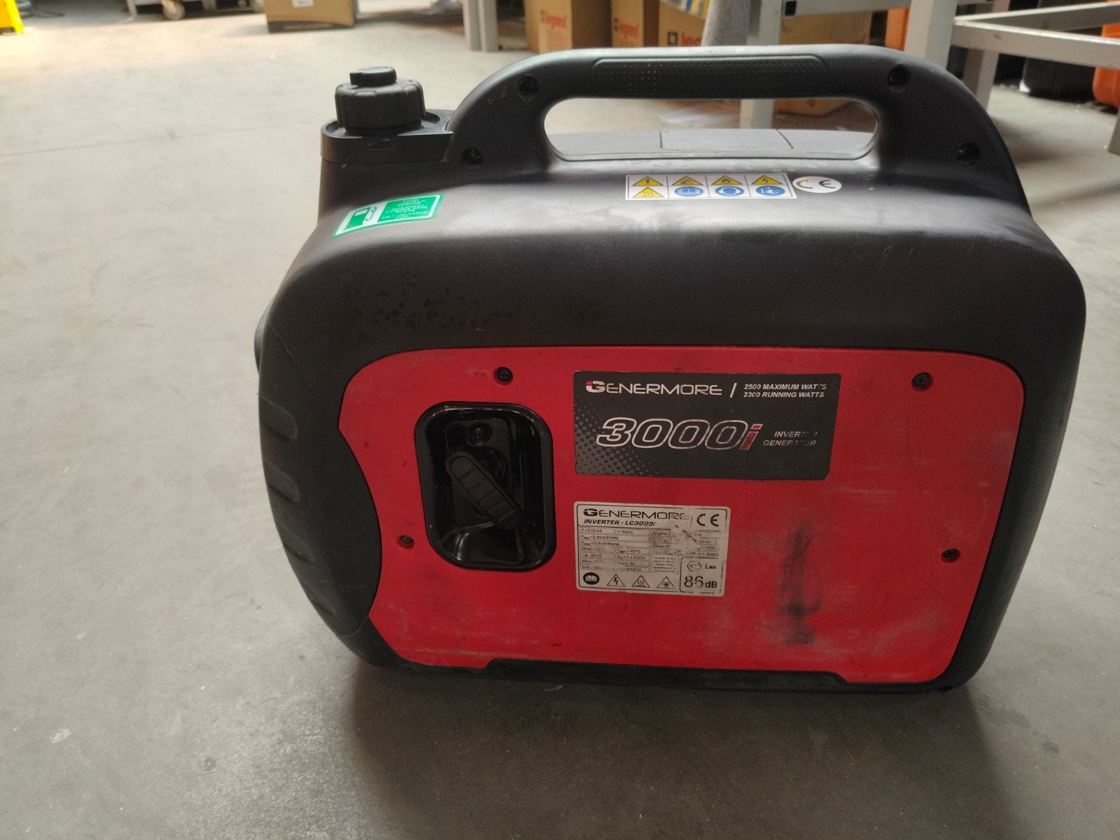 Groupe électrogène Genermore LC3000i, Enlèvement ou Envoi