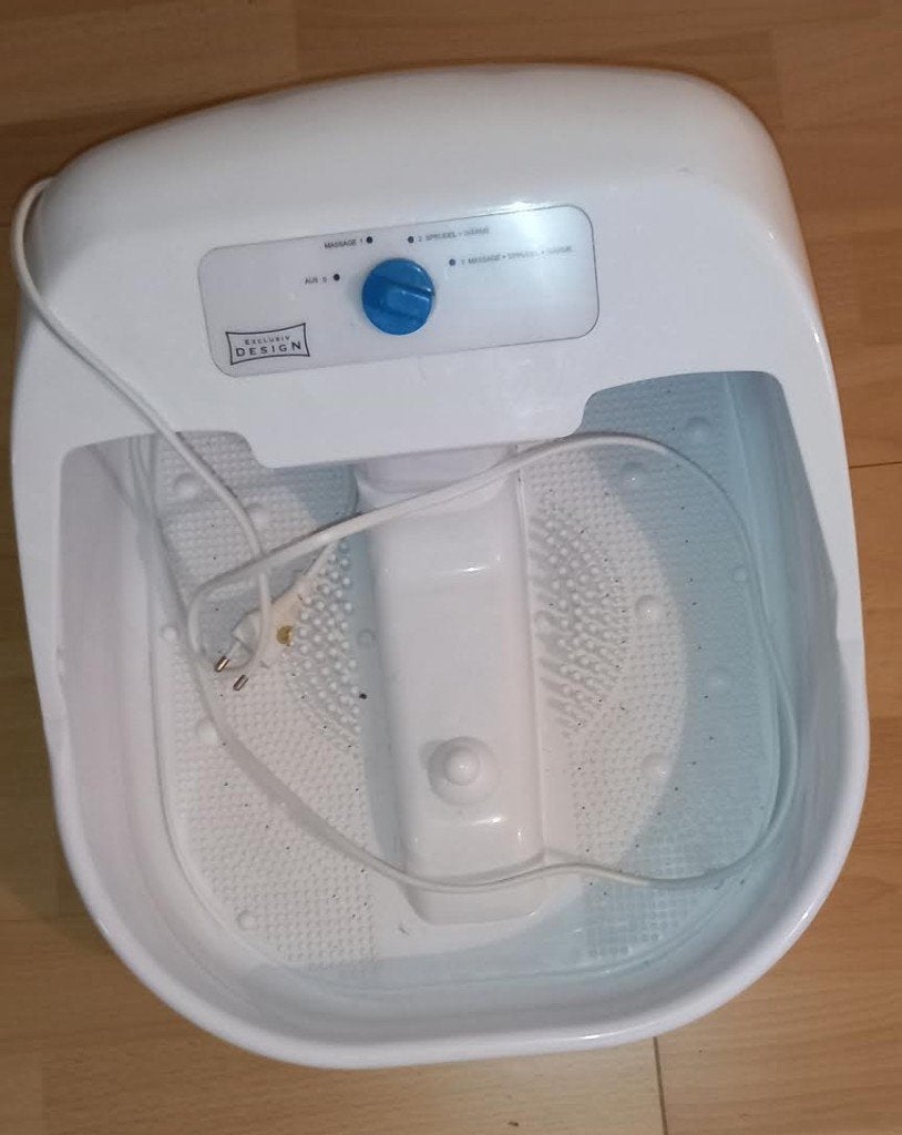 voetmassagebad, Elektronische apparatuur, Ophalen of Verzenden, Gebruikt