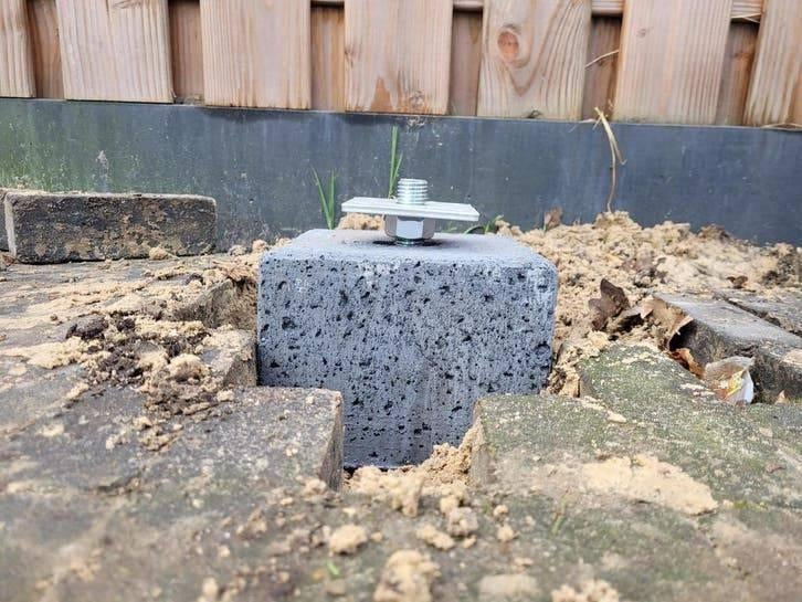 Fondations à vis restantes — Fondations sans béton bon, Jardin & Terrasse, Enlèvement ou Envoi
