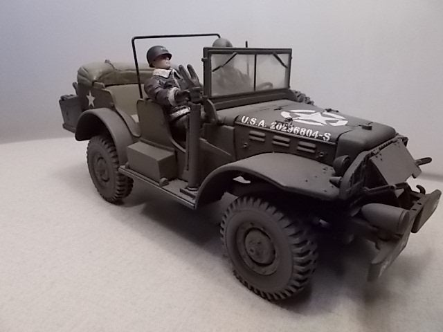 Patton commando Dodge 1/18, Ophalen of Verzenden, Gebruikt, Groter dan 1:35, Figuur of Figuren