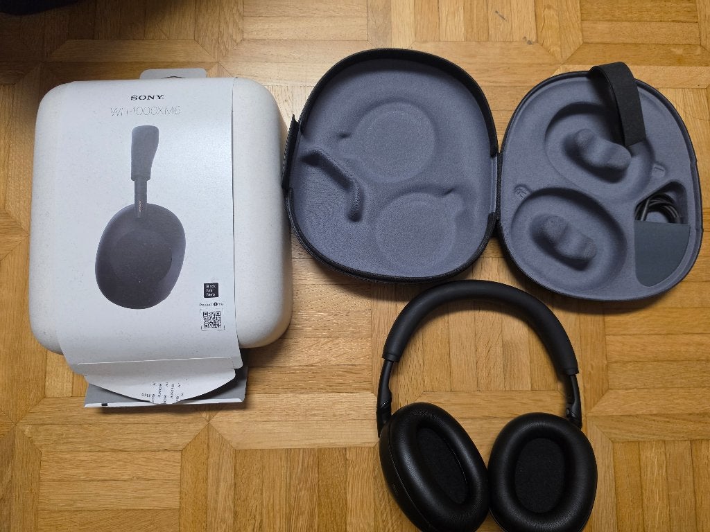 SONY WH-1000XM6 Headset, Enlèvement ou Envoi, Réglable, Noir, Utilisé