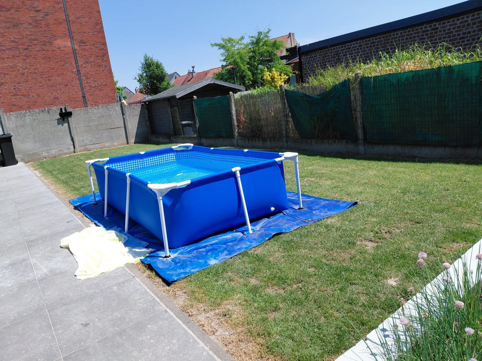 Zwembad Intex, Tuin en Terras, Ophalen, Zo goed als nieuw
