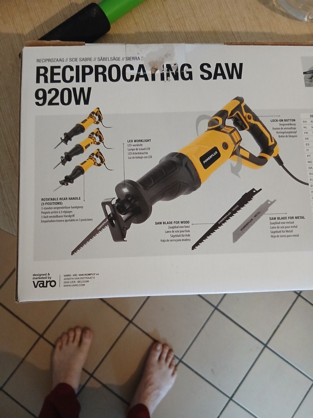 zaag voor hout en metaal, Ophalen, Nieuw, 700 tot 1000 watt, Overige typen