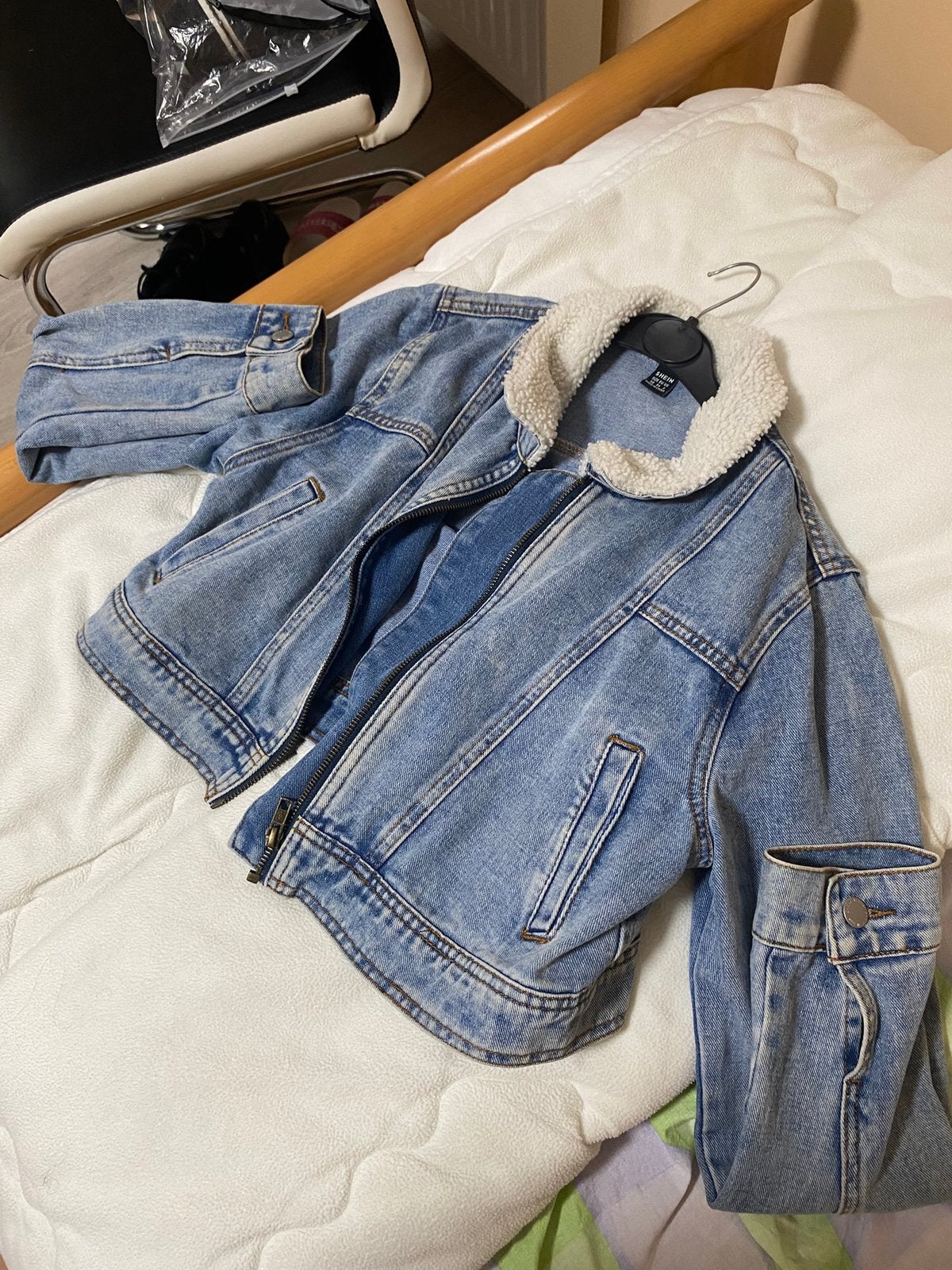 Veste en jeans, Envoi, Comme neuf, Taille 34 (XS) ou plus petite, Bleu