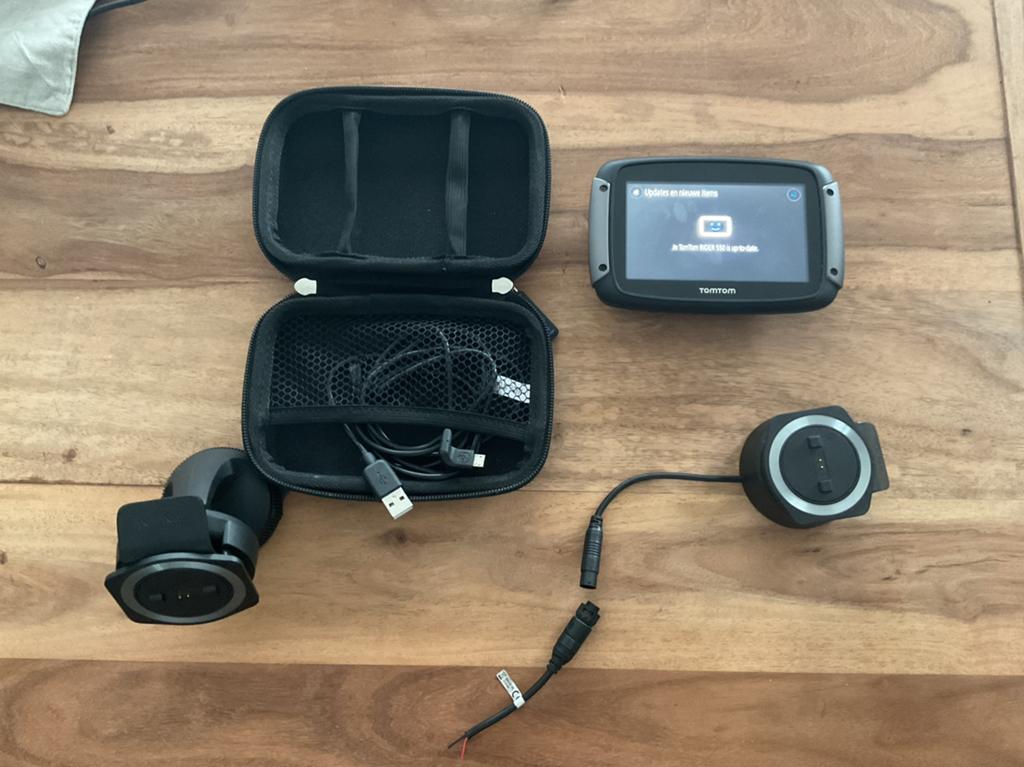 Tomtom rider 550, Motoren, Accessoires | Navigatiesystemen, Ophalen, Zo goed als nieuw