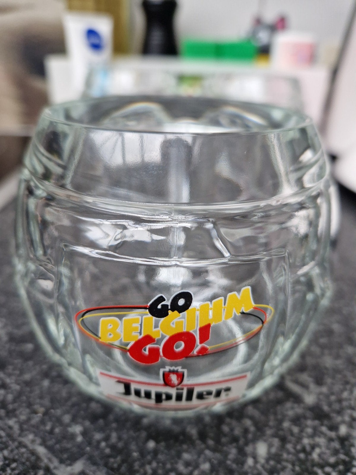 3 balvormige bierglazen jupiler, Ophalen, Jupiler