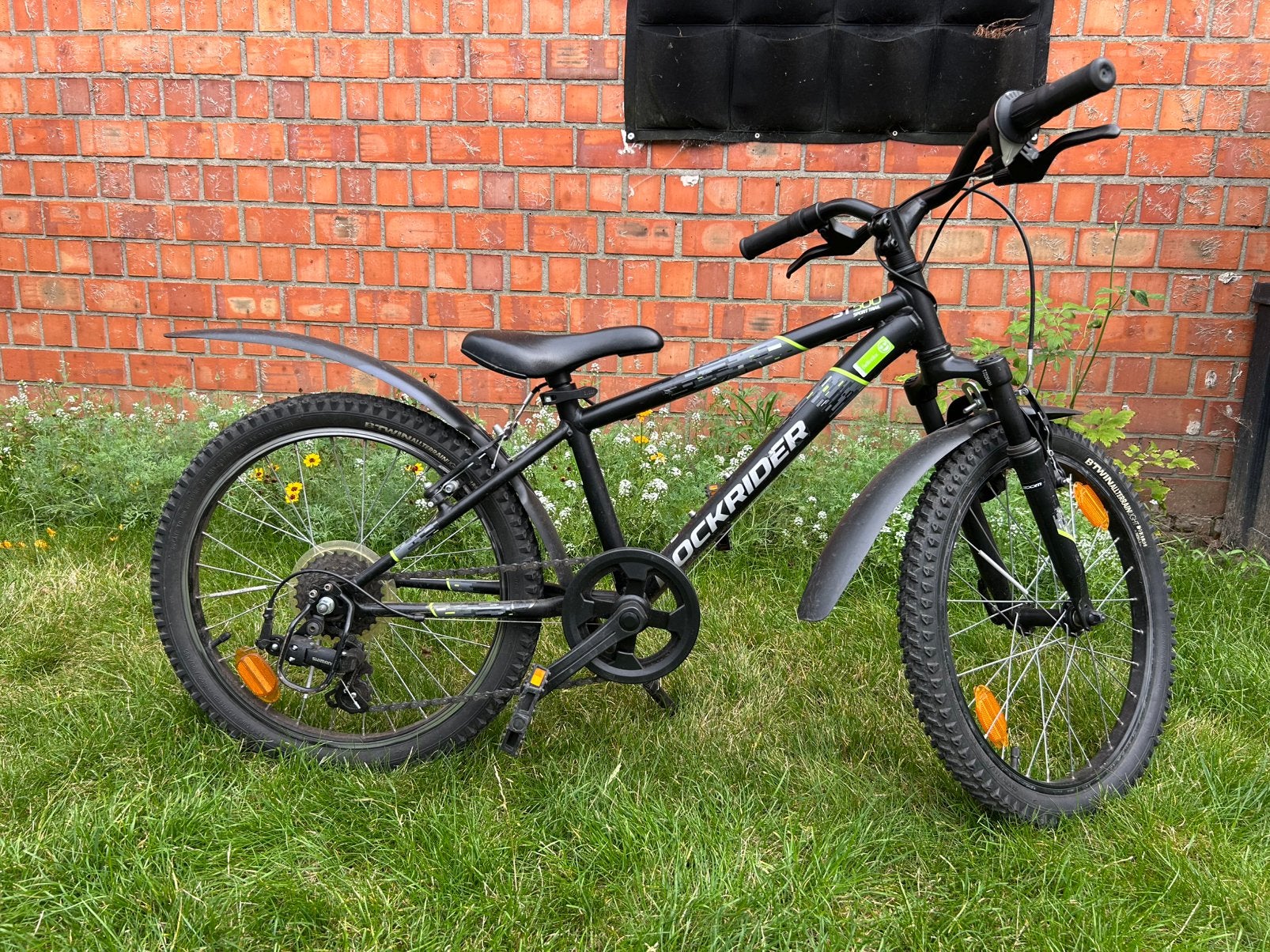 Kindermountainbike - rockrider - 20inch, Ophalen, Gebruikt, Schijfrem, 20 inch of meer