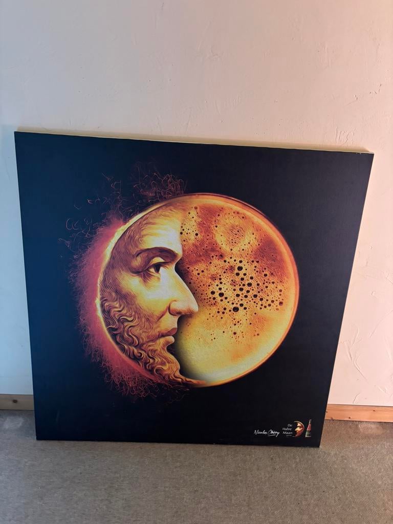 Kunstwerk de halve maan, Antiek en Kunst, Ophalen