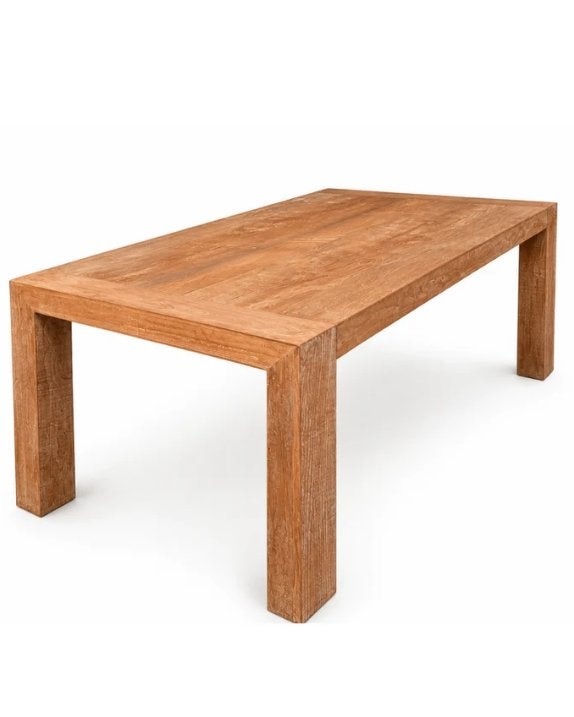 Table en teck — 200 x 95 cm, Enlèvement