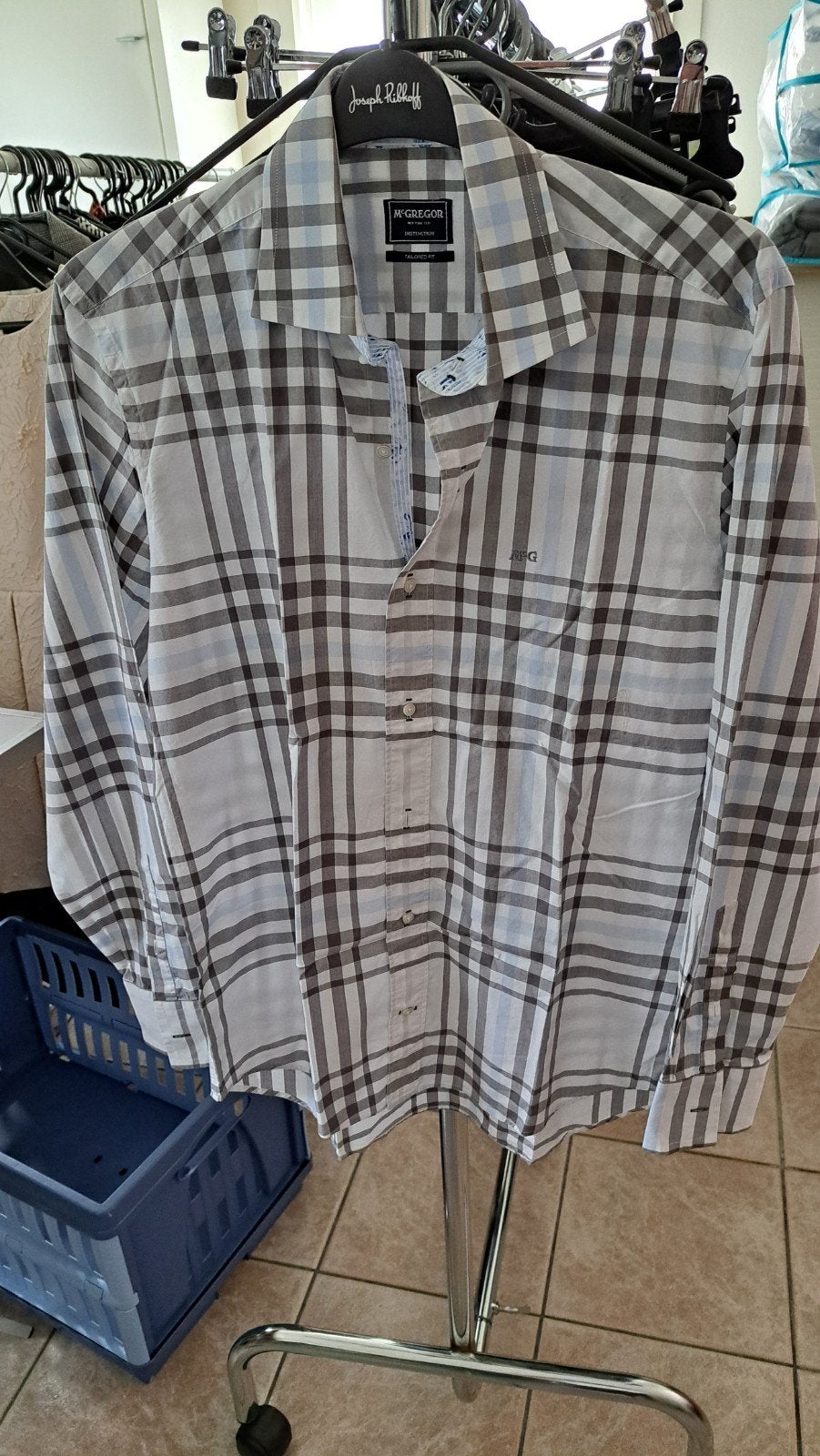herenhemd vh merk MC GREGOR mt 42, Vêtements | Hommes, Tour de cou 41/42 (L), Enlèvement ou Envoi, Porté, Bleu