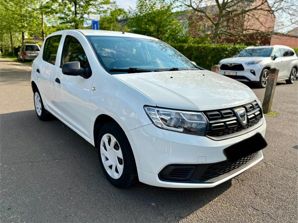 Dacia Sandero 1.0 Benzine Gekeurd!, USB, Wit, Handgeschakeld, 5 deurs