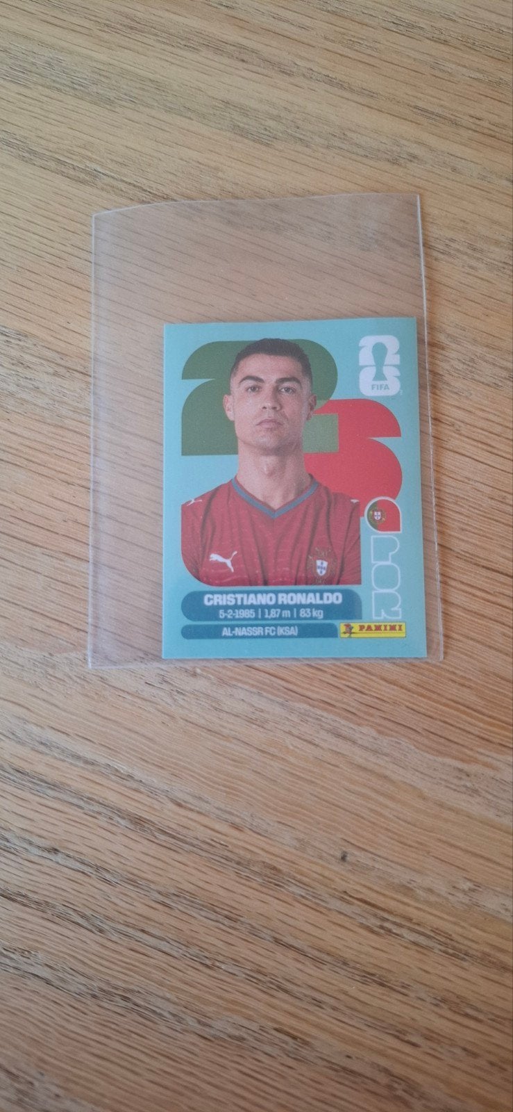 Ronaldo 2026 Panini WK-kaart, Ophalen of Verzenden, Nieuw, Poster, Plaatje of Sticker