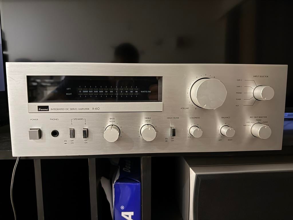 Sansui A-60, Enlèvement, Comme neuf