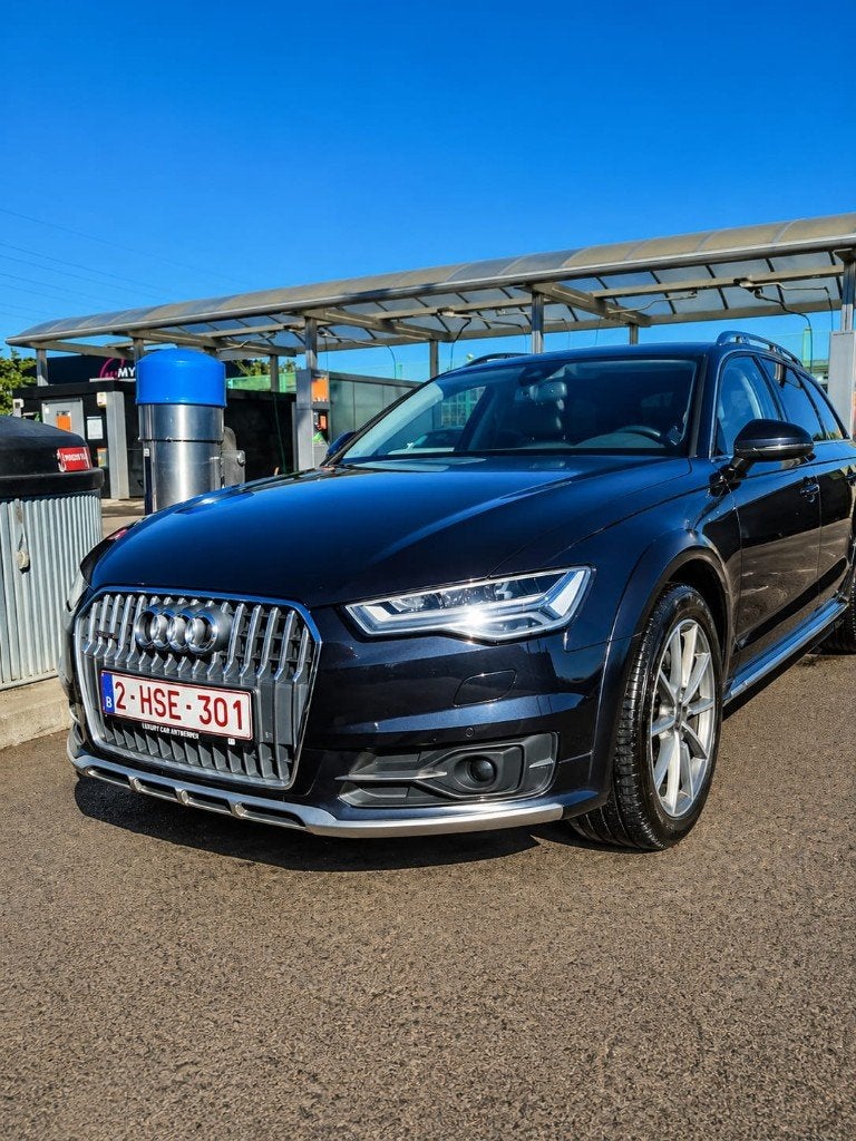 Audi A6 Allroad 3.0 Tdi quattro, Auto's, Audi, Automaat, Leder en Stof, Zwart, Particulier