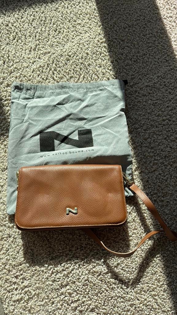 Sac Nathan Cognac, Neuf, Autres marques, Cuir, Enlèvement ou Envoi