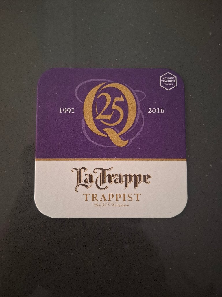 Bierviltje La Trappe, Verzamelen, Biermerken, Ophalen of Verzenden, Nieuw, Viltje(s), La Trappe