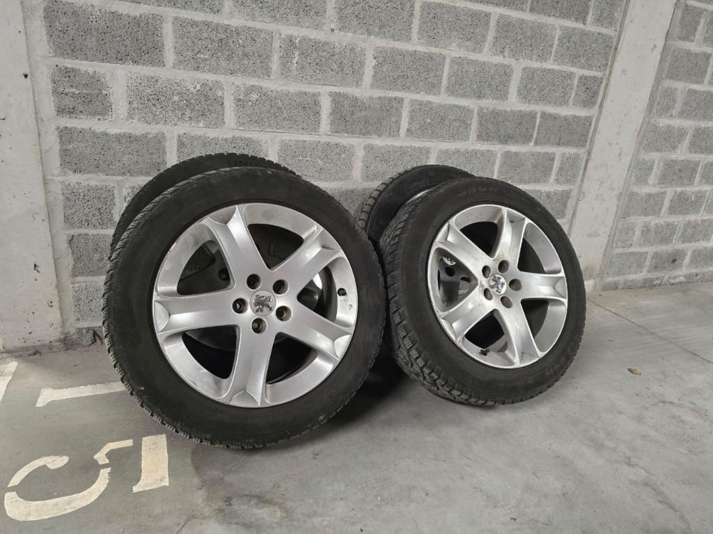 Velgen met goede banden, Ophalen, Banden en Velgen, 17 inch, Winterbanden