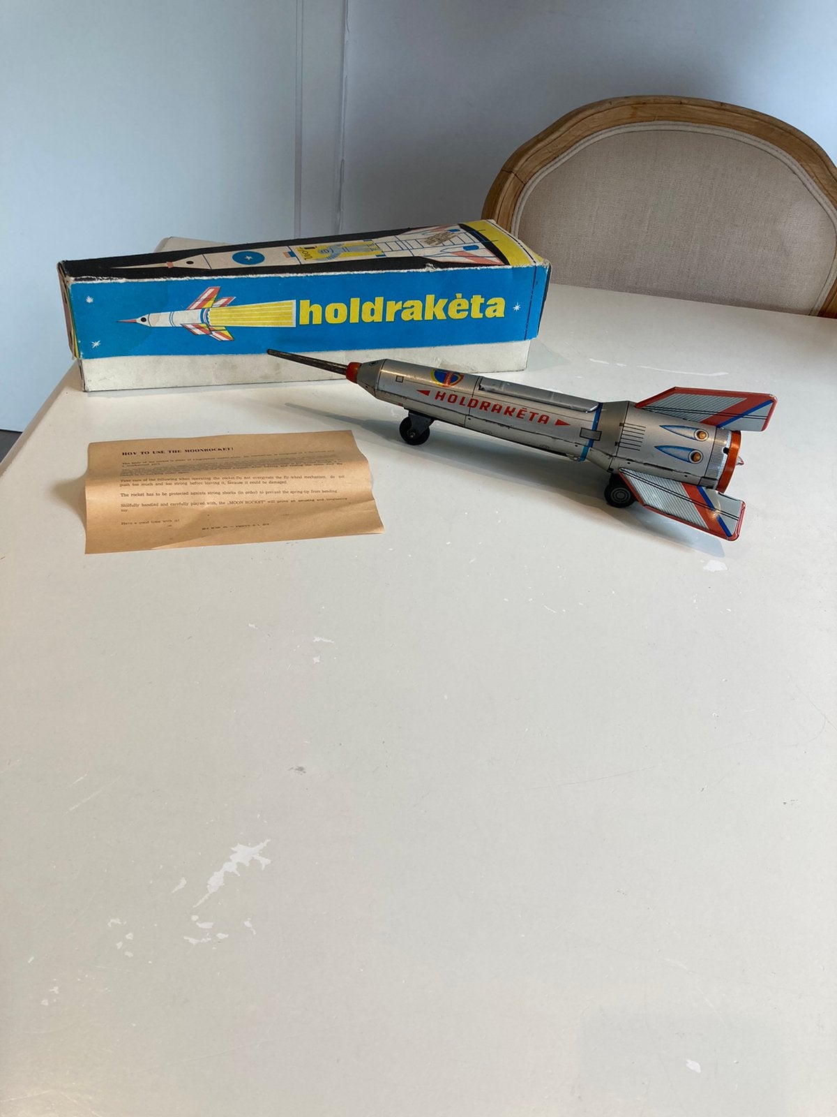Antiek speelgoed Rocket space 1958, Ophalen of Verzenden