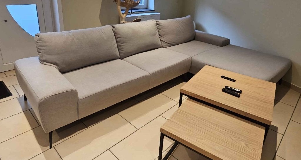 Canapé gris, Maison & Meubles, Trois personnes, 150 cm ou plus, Comme neuf, Tissus