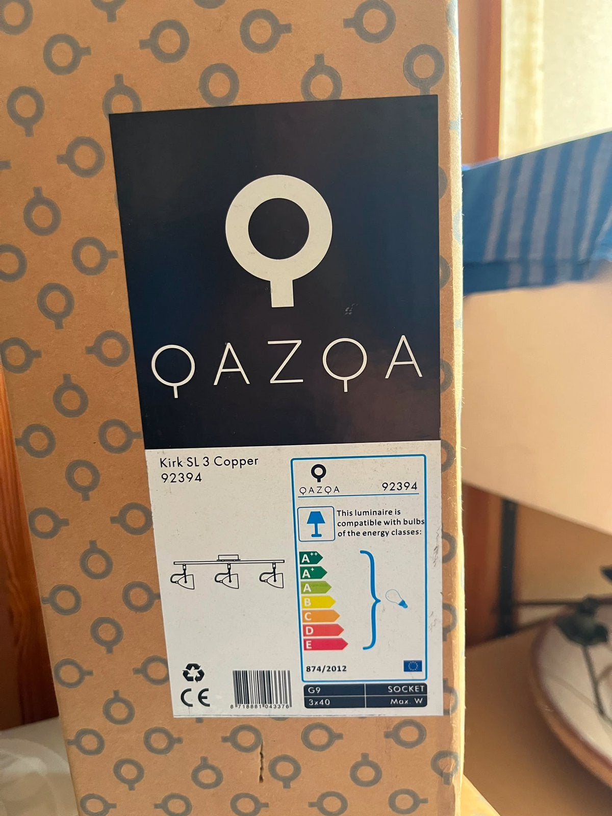 2X koperkleurige railspots x3, Ophalen, Gebruikt, Geschikt voor plafondmontage, Overige lichtbronnen