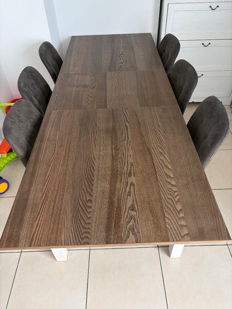 ÅLHULT uitschuifbare tafel, Comme neuf, Enlèvement, 50 à 100 cm, Rectangulaire