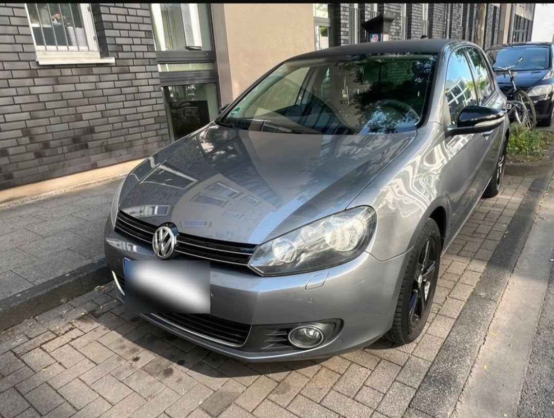 Volkswagen golf 6, Auto's, Euro 5, Elektrische ramen, 5 deurs, Grijs