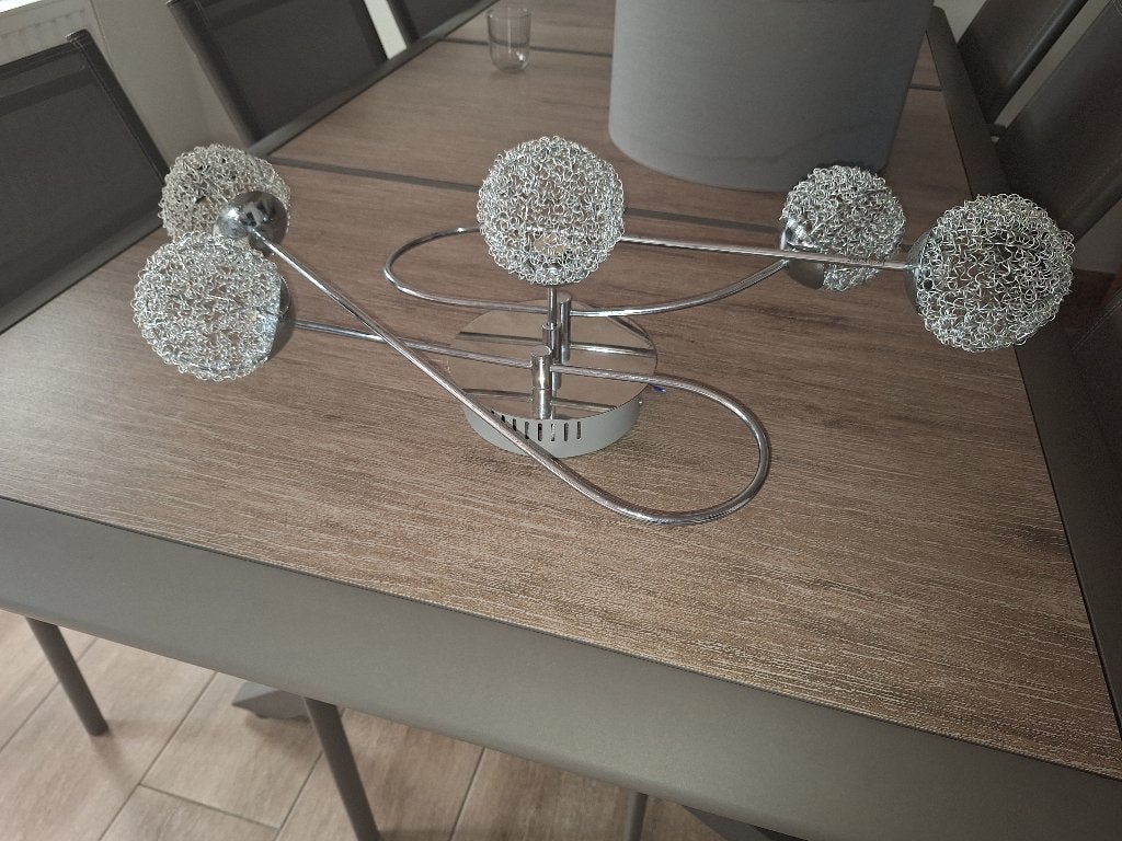Luminaire, Enlèvement, Utilisé, Métal