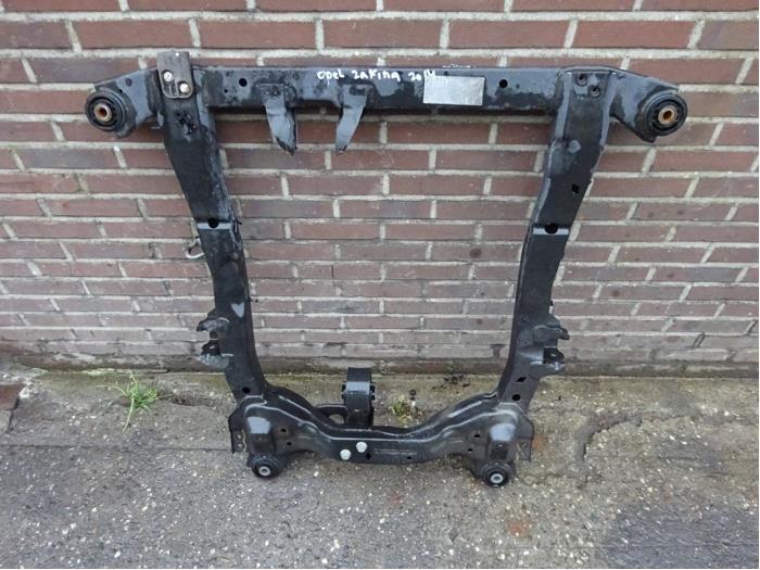 Subframe van een Opel Zafira C, Gebruikt, -, -, Opel