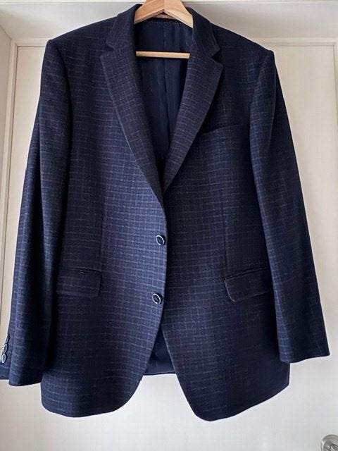 Heren vest, Ophalen, Nieuw, Maat 52/54 (L), Blauw