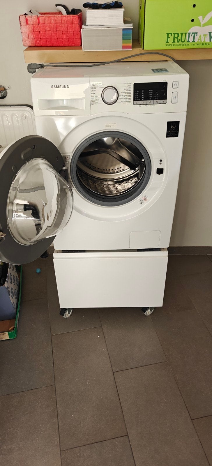 wasmachine (ladekast optioneel), 6 à 8 kg, Chargeur frontal, Enlèvement, Utilisé